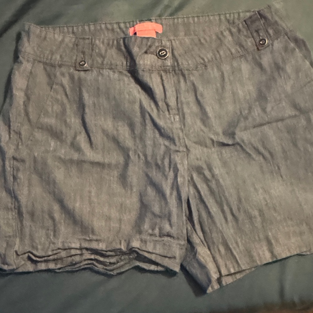Isaac Mizrahi Women's Slate Gray Shorts